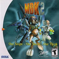 MDK 2 Sega Dreamcast  box art